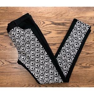 💋Black and white SINGLE Los Angeles pants💋